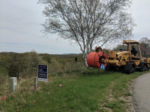 Plowing Fiber